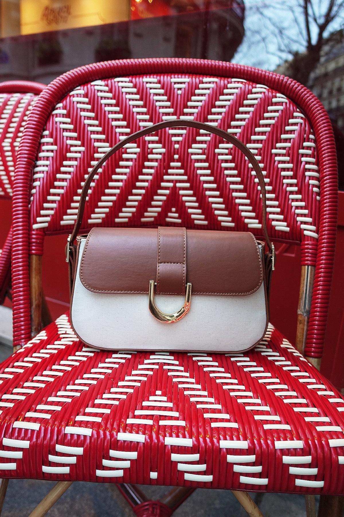 ROSETTA Sofia Fermuarlı Omuz ve Çapraz Çanta detay görseli