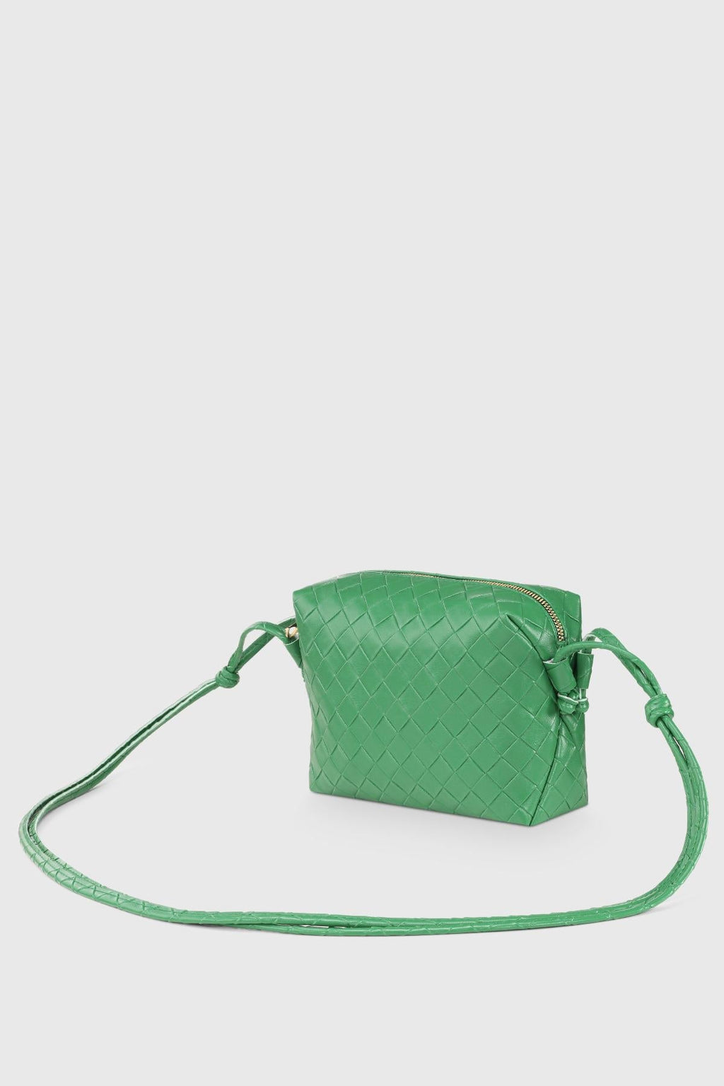 ROSETTA Amélie Örgü Detaylı Çapraz Askılı Çanta detay görseli