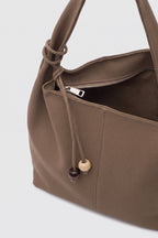 ROSETTE Siena Süet Charm Hobo Çanta