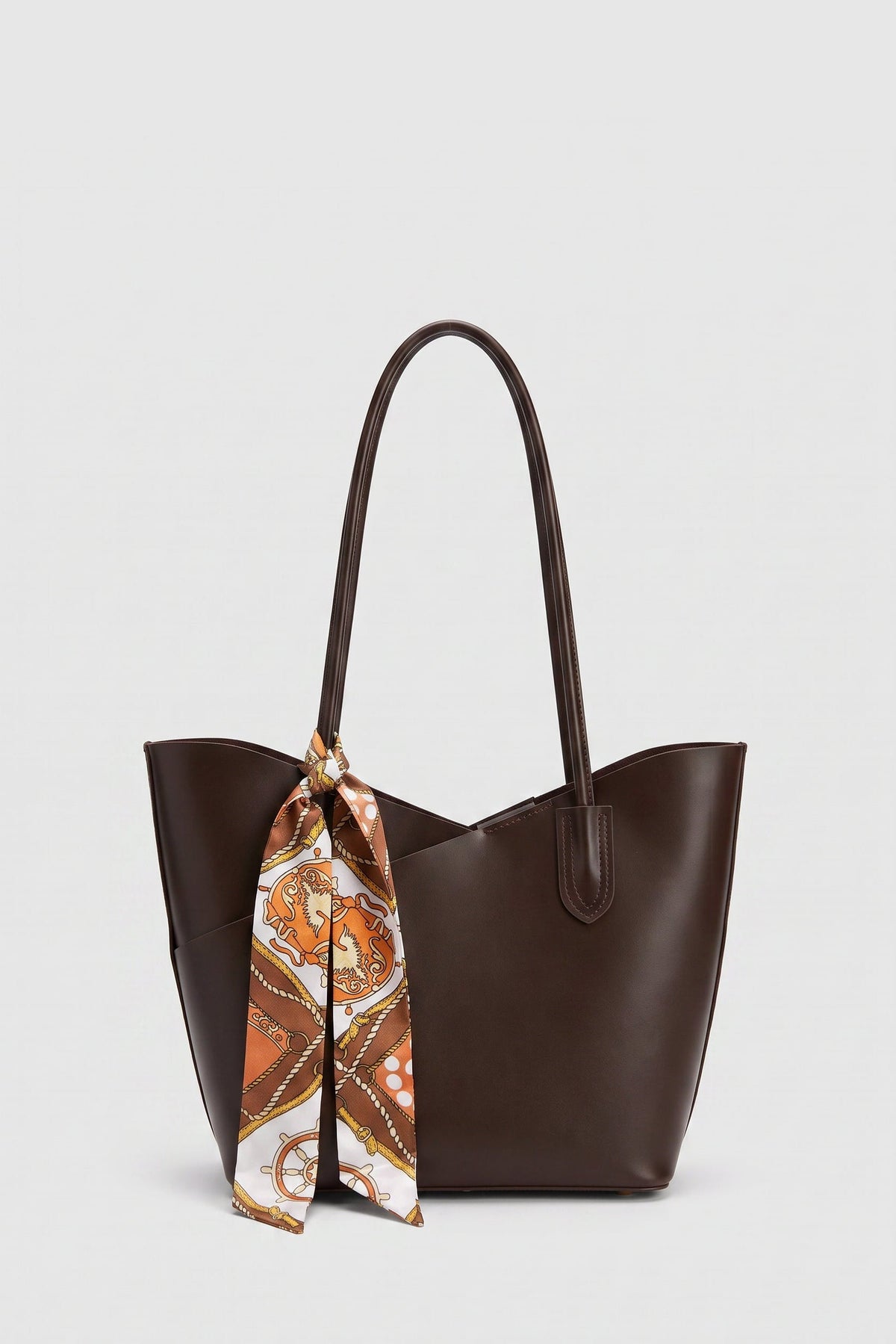 ROSETTE Camille Fular Detaylı Tote Çanta
