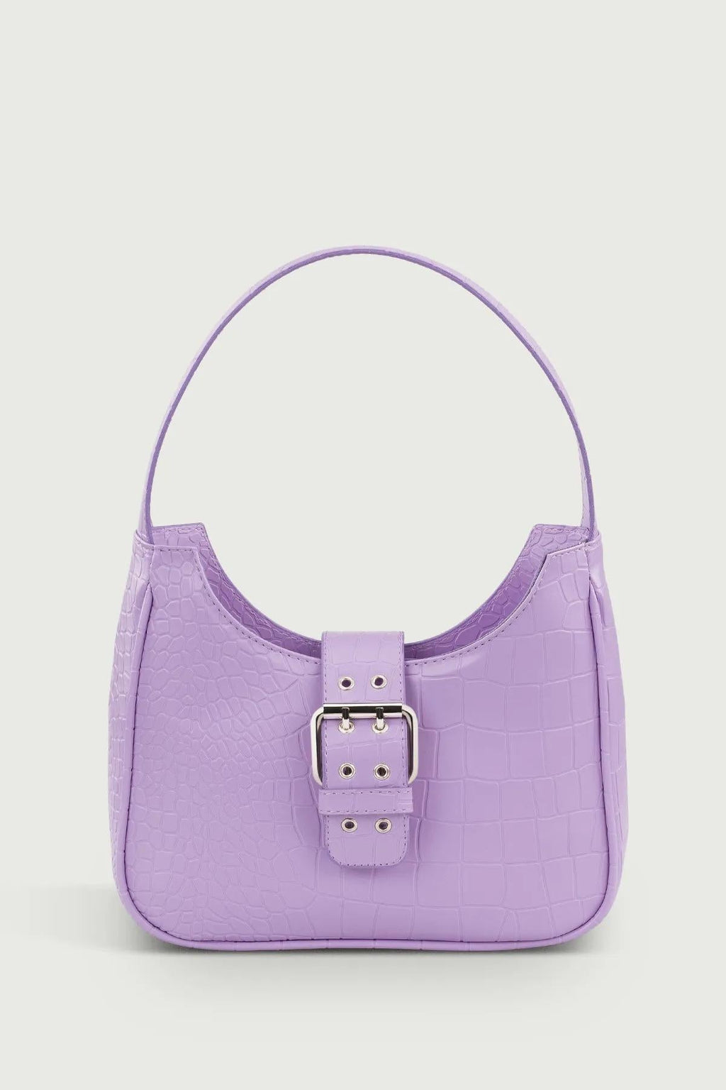 ROSETTA Élodie Lila croc baguette çanta
