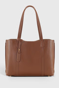 ROSETTA Florence taba üç bölmeli shopper