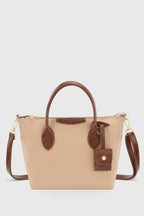 ROSETTA Marais Krem Kahverengi vintage çapraz çanta