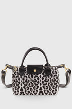 ROSETTA Mirelle Texture Leopar Siyah